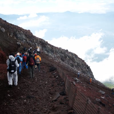 Yoshida-Weg des Bergs Fuji