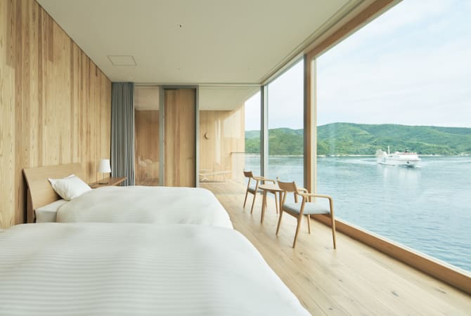 the nest at ento in shimane prefecture