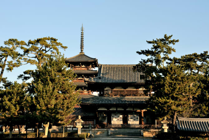 Buddhist Monuments in the Horyuji Area
