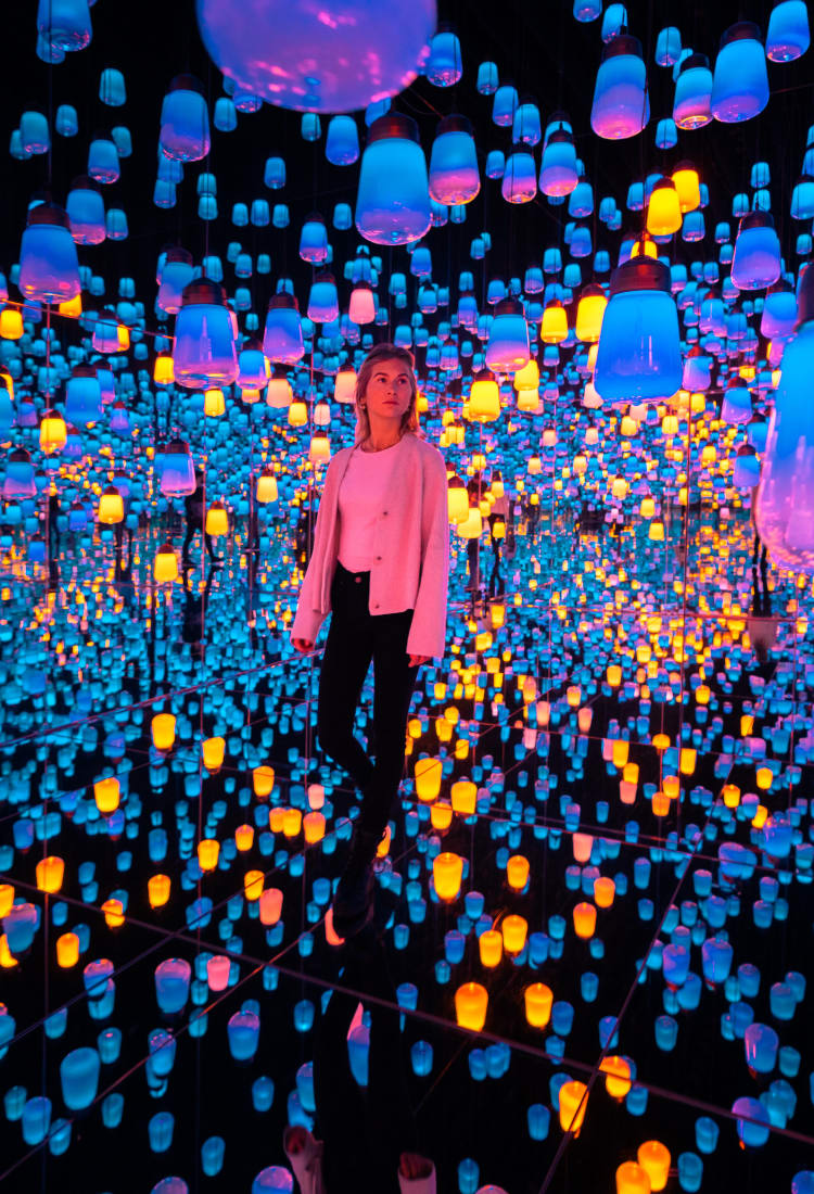 Digital Art Museum Tokyo Digitale Welten der Kunst instagramable