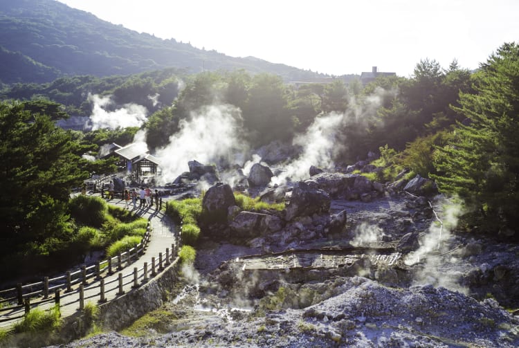 Unzen-onsen Hot Spring