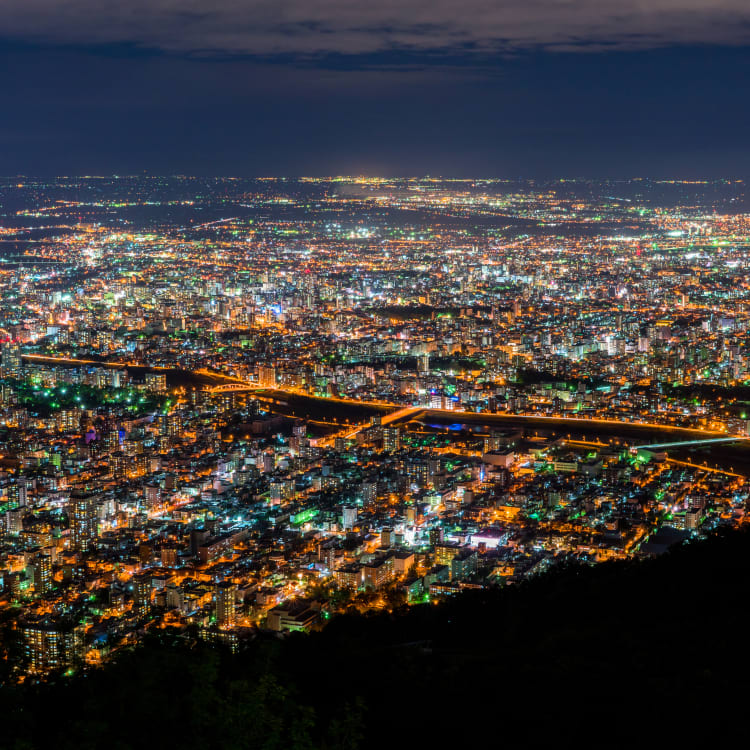Night views from Mount Hakodate
