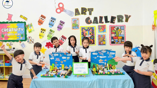 🚦🚗 KIẾN TRÚC SƯ NHÍ &amp; DỰ ÁN GIAO THÔNG MINI 🚦🚗 [Pham Ngoc Thach Campus] [English below]