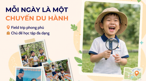 🌸 MỖI NGÀY ĐI HỌC LÀ MỘT CHUYẾN DU HÀNH HẠNH PHÚC TẠI MIRAIKU GLOBAL KIDS! 🌸