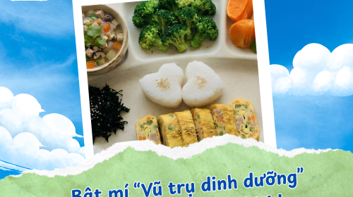 BẬT MÍ "VŨ TRỤ DINH DƯỠNG" KHÉP KÍN TẠI MIRAIKU GLOBAL KIDS