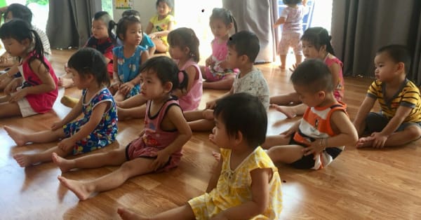 Chon trường mầm non cho bé