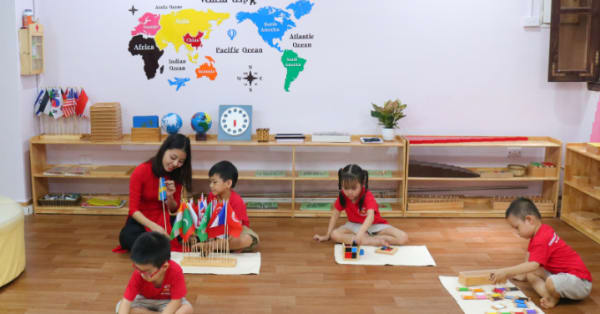 MẦM NON KHANG NHI - ĐỒNG HÀNH CÙNG MỖI BƯỚC PHÁT TRIỂN CỦA BÉ