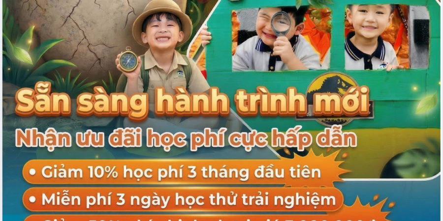 🎁 SIÊU ƯU ĐÃI GHI DANH – CÙNG CON BỨT PHÁ TẠI MIRAIKU GLOBAL KIDS!
