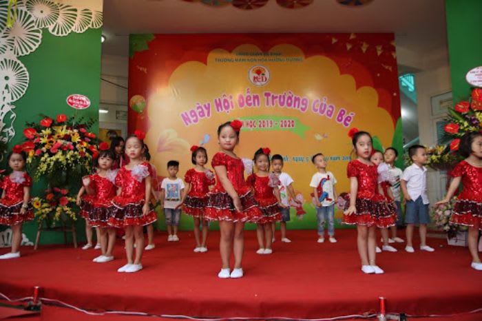 DANH SÁCH TRƯỜNG MẦM NON CÔNG LẬP QUẬN BA ĐÌNH