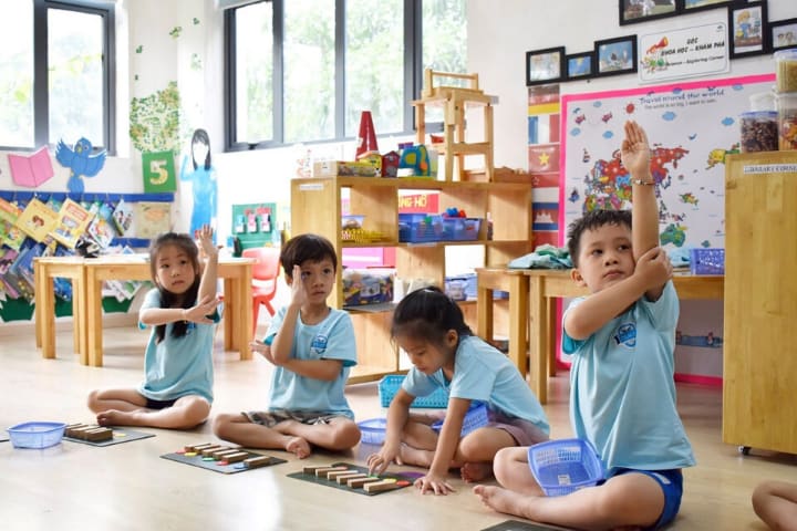 4 trường Mầm non tốt ở Khu vực Mễ Trì