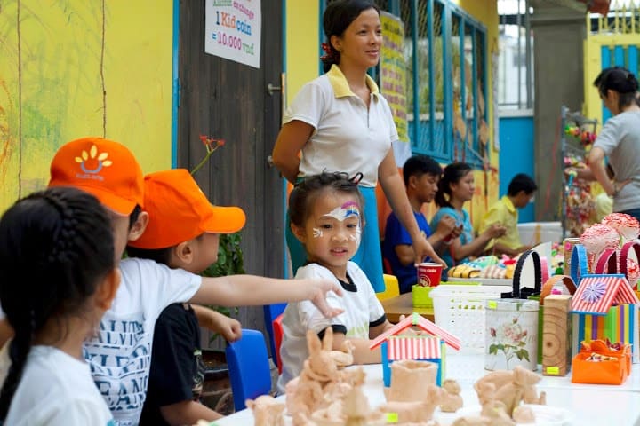 TỔ CHỨC HOẠT ĐỘNG THIỆN NGUYỆN CHO TRẺ MẦM NON