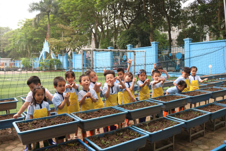 Một ngày đáng nhớ cùng thầy cô và các bé trường mầm non MAY