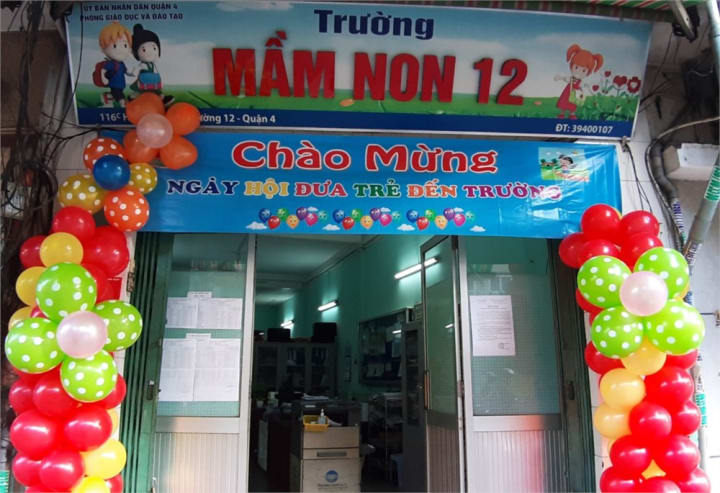 DANH SÁCH CÁC TRƯỜNG MẦM NON CÔNG LẬP Ở QUẬN 4, TP.HCM