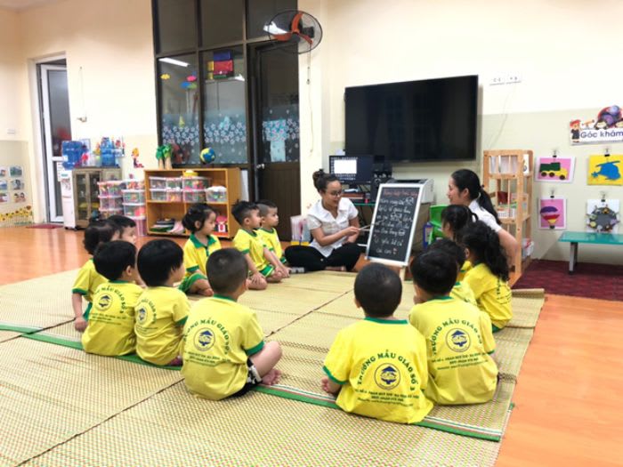 DANH SÁCH TRƯỜNG MẦM NON CÔNG LẬP QUẬN BA ĐÌNH