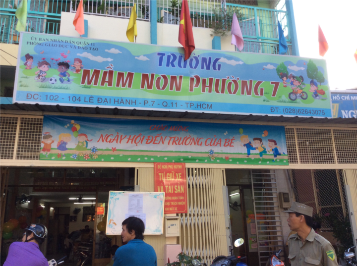 DANH SÁCH CÁC TRƯỜNG MẦM NON CÔNG LẬP QUẬN 11, TP.HCM