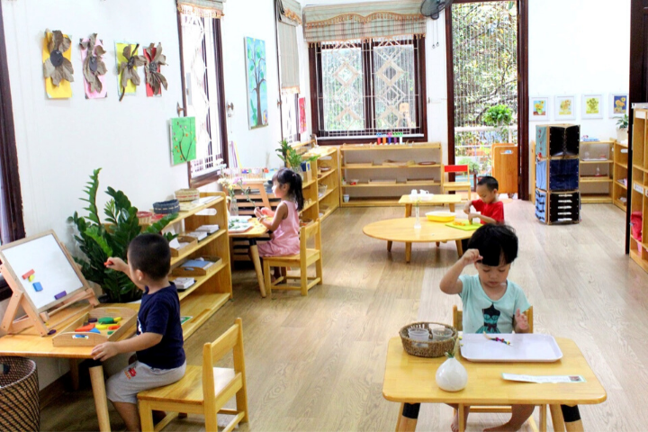 5 trường Mầm non Tư thục tốt ở khu vực Linh Đàm