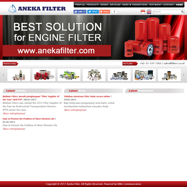 ANEKA FILTER WEBSITE