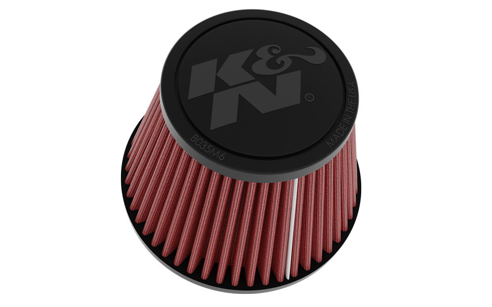 K&N RU-1470PK PreCharger Filterhülle – Schwarz, Universell, Für KFZ & Motorrad Luftfilter