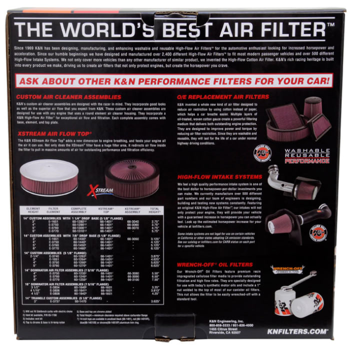 K/&N 57-3028 Performance Air Intake System