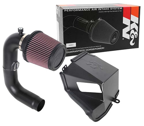 Installing K&N intake systems typically takes less than 90 minutes