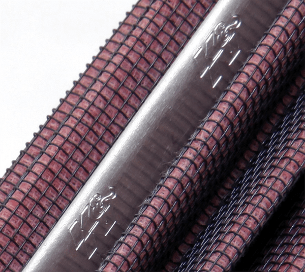 K&N High-Flow Air Filters feature a layer of wire mesh for extra durability K&N High-Flow Air Filters feature a layer of wire mesh for extra durability