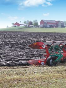 Reversible Mounted Ploughs - Kverneland ES-LS, unique steel treatment provides great life time and makes it easy in use during operation