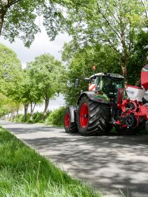 Kverneland optima TFprofi, high performance and reduced tractor power requirement