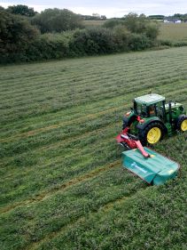 Kverneland 2800 M, Centre mounted disc mower, tractors with 40 hp