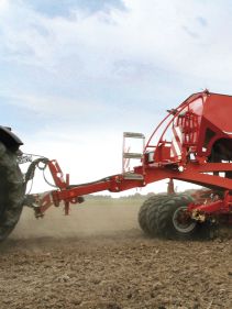 Kverneland u-drill, universal seed drill combination - seedbed preparation and levelling