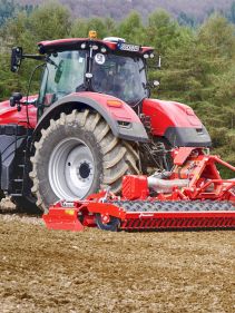 Kverneland F30 meant for large scale harrowing, performs efficient even with low weith