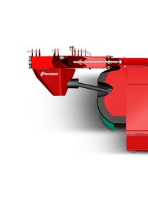 Kverneland 3332MT-3332MR-3336MT Quattro Link suspension, also provides great capacity