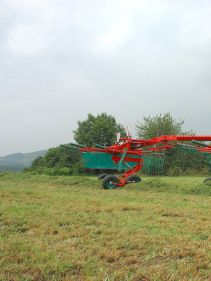 Double rotor rakes - Kverneland 9471 S EVO - 9471 S VARIO, flexible double rake for optimal flexibility