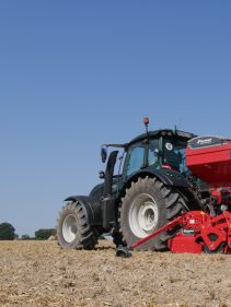 Kverneland e-drill maxi pluss, combined grain and fertilizer model