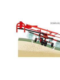 Double Rotor Rakes - Kverneland 9580 C - 9584 C - 9590 C Hydro, heavy duty rakes which performs in the toughest conditions