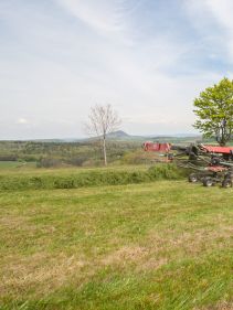 Four Rotor Rakes - VICON ANDEX 1304 PRO, super efficient in use during field operation with ISOBUS option