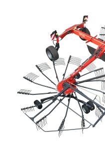 Double Rotor Rakes - VICON ANDEX 804-844-904 HYDRO-904 PRO, high performance also under though conditions cause by a strong carrier frame