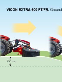 Mower Conditioners - VICON EXTRA 628FT - 632FT - 632FR - 635FT - 635FR - FRONT MOUNTED DISC MOWER CONDITIONERS, versitale machine with substantial performance