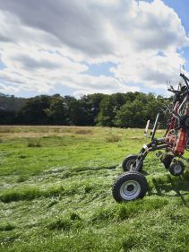 Tedders, Trailed - VICON FANEX 904C - 1124C, purpose-built for smaller tractor but will also operate with larger ones