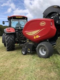 Fixed Chamber round balers - VICON FIXBALE 500, specialist baler for heavy silage conditions with low power requirments for efficient operation