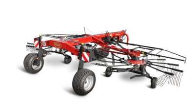 Double Rotor Rakes - VICON ANDEX 804-844-904 HYDRO-904 PRO, high performance also under though conditions cause by a strong carrier frame