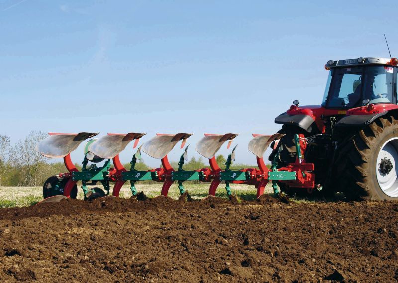 Reversible Mounted Ploughs - Kverneland ES-LS, unique steel treatment provides great life time and makes it easy in use during operation