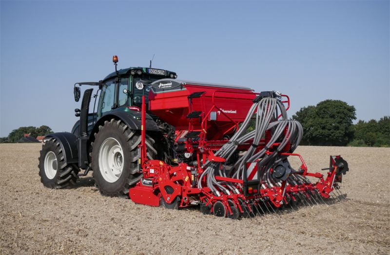 e-drill maxi plus - Kverneland e-drill maxi pluss, combined grain and fertilizer model