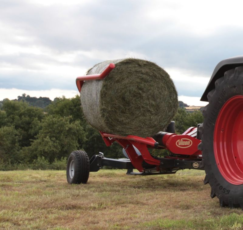 Bale Wrappers - VICON BW 2400, trailed wrapper produced for smaller tractors and is very ease to operate