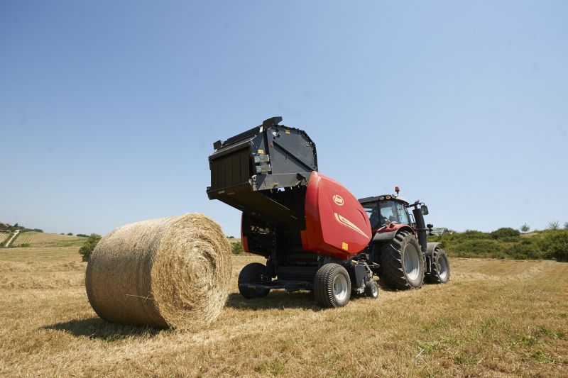 Variable Chamber round balers - VICON RV 5116 - 5118 PLUS, high output performance and reduced maintenance requirments