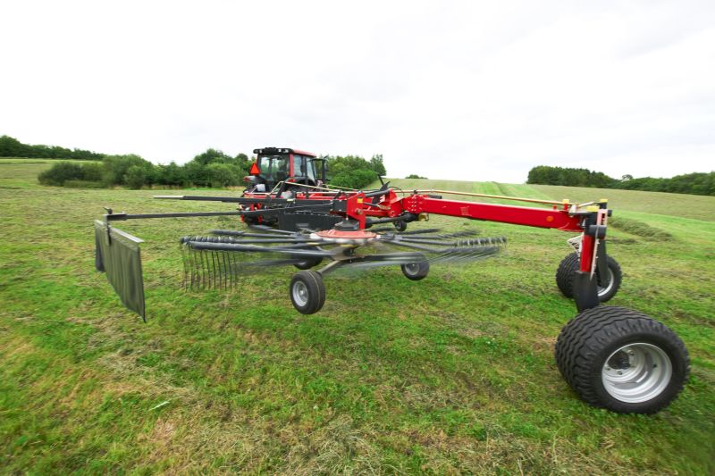 Double Rotor Rakes - VICON ANDEX 774, great maneuvreability and superb performance