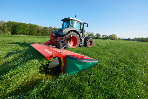Mower Conditioners - Kverneland 3332MT-3332MR-3336MT, four suspension arms providing great flow on field