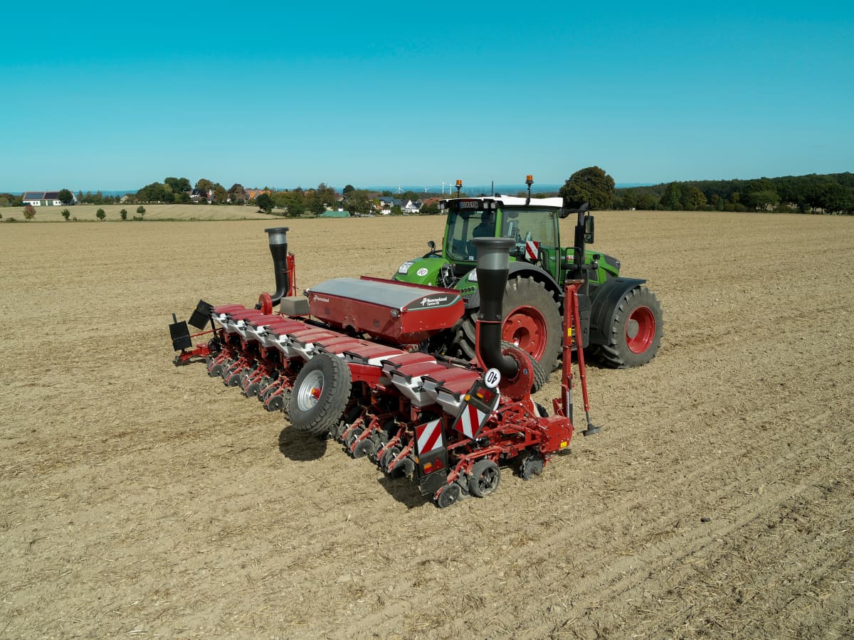 Kverneland optima RS, high efficiency, environment friendly, GEOCONTROL and GEOSEED