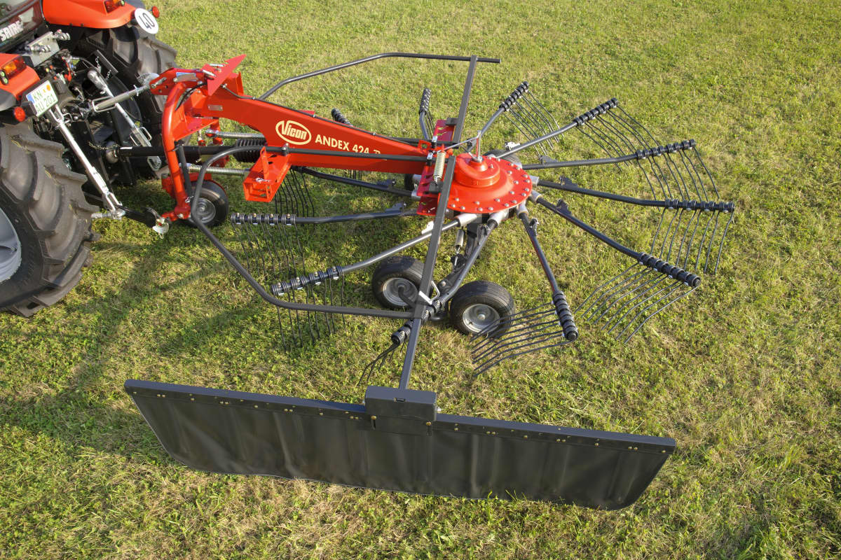 Single Rotor Rakes - VICON ANDEX 424-464, ProLine Gearbox technology for efficient performance