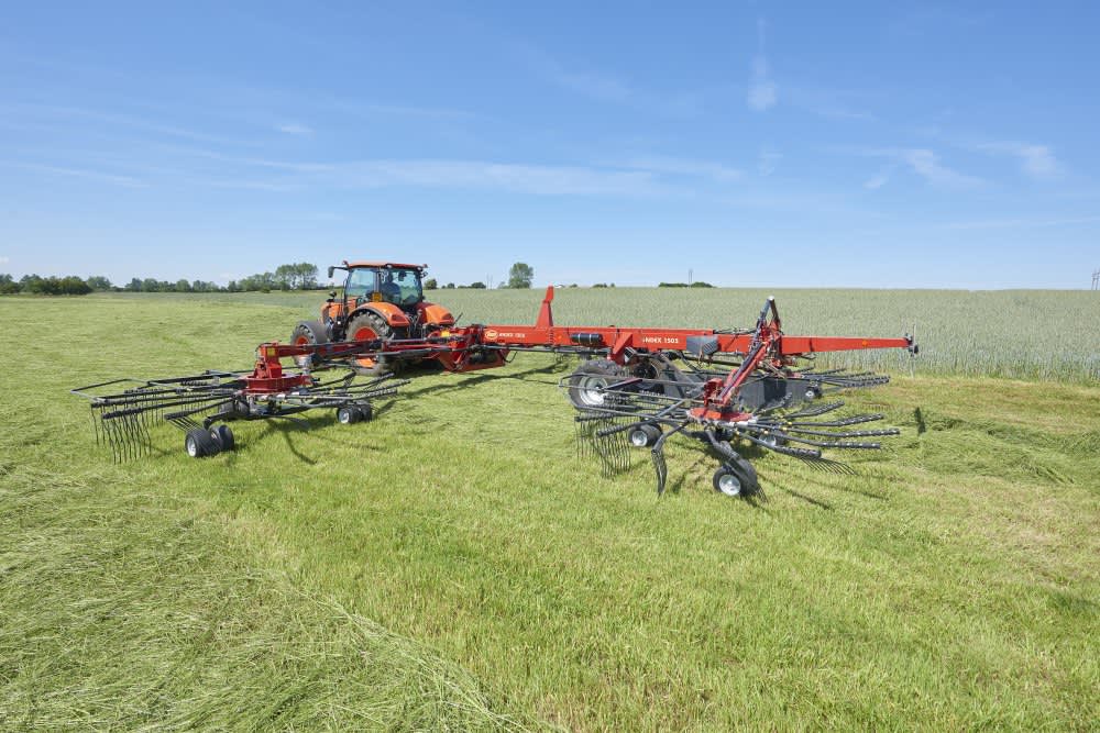 Four Rotor Rakes - VICON ANDEX 1505, super productive and designed for heavy and intensive operation