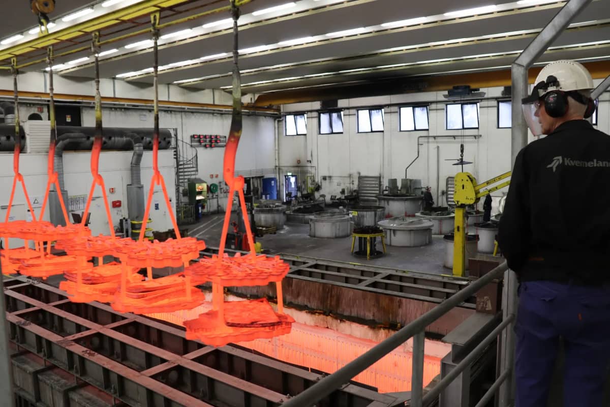 Kverneland - KVERNELAND GROUP NORWAY OFFERS SEVERAL DIFFERENT TYPES OF HEAT TREATMENT FOR STEEL TO EXTERNAL CUSTOMERS